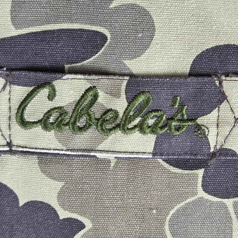 Vintage Cabela's Jacket Mens 2XL Camo Northern Flight Insulated Hunting Army